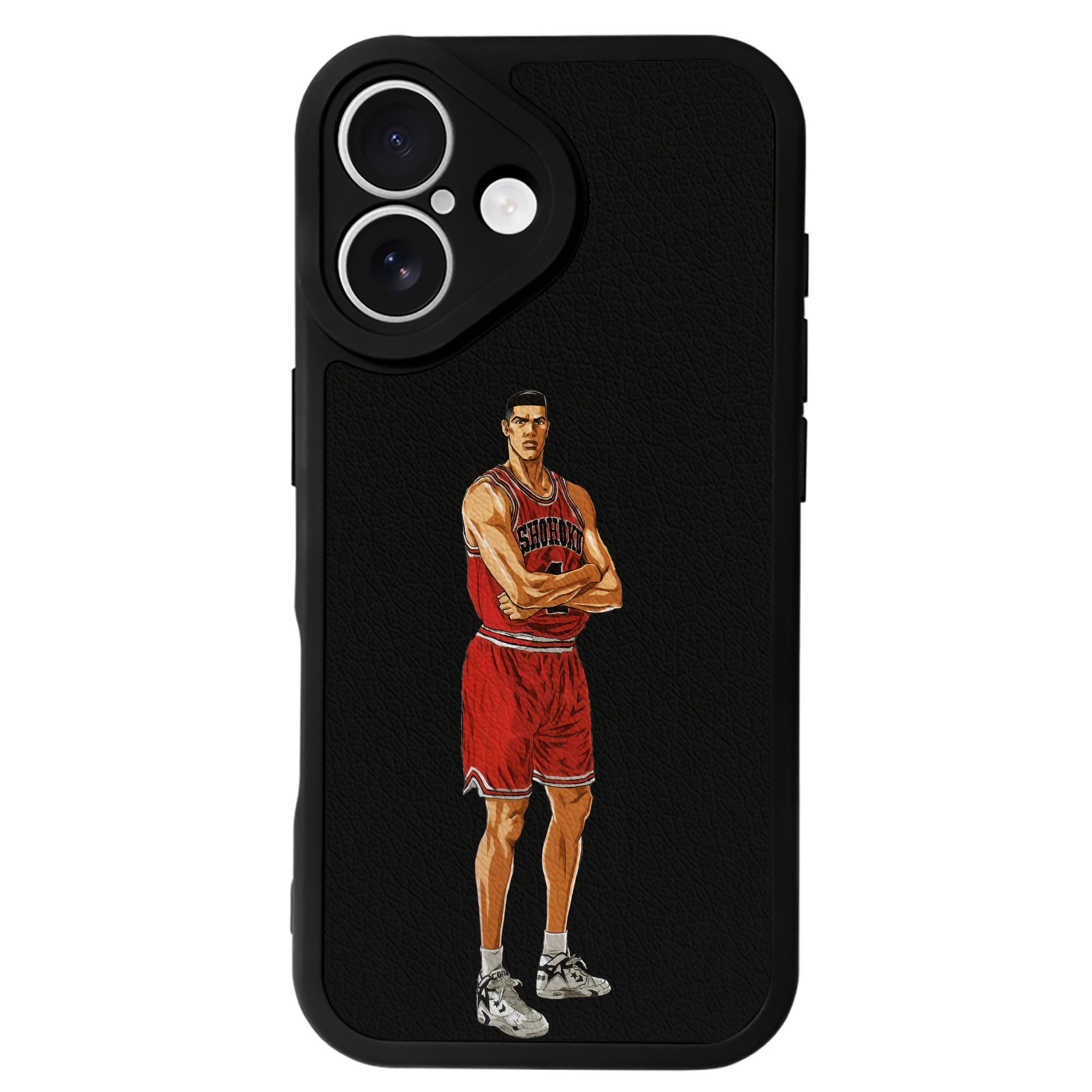 （画像用） SLAM DUNK／スラムダンク 【iPhone 16シリーズ対応】シリコンスマホケース（レザー調） 材質：シリコン